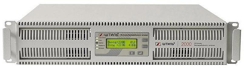 Источник бесперебойного питания Штиль SR SR1102L 1800Вт 2000ВА серый