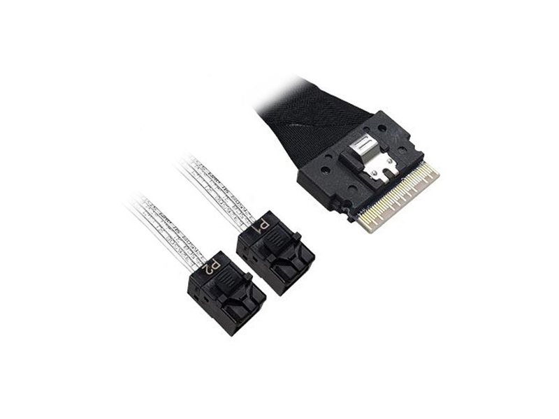 Кабель Luxshare L285SL014-SD-R    Slimline  SASx8  -to- 2 HDmSAS x4,1m (C54243)