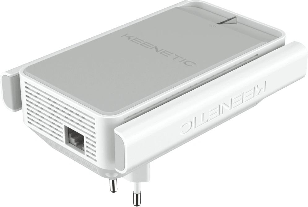 Повторитель беспроводного сигнала Keenetic Netcraze Buddy 6 (NC-3411) AX3000 10/100/1000BASE-TX белый