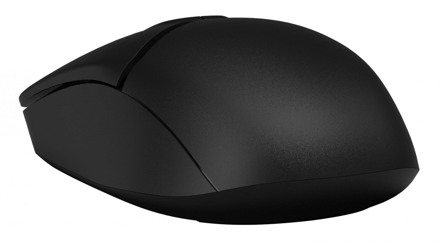 Мышь A4Tech Fstyler FM12S черный оптическая 1200dpi silent USB 3but (FM12S BLACK)