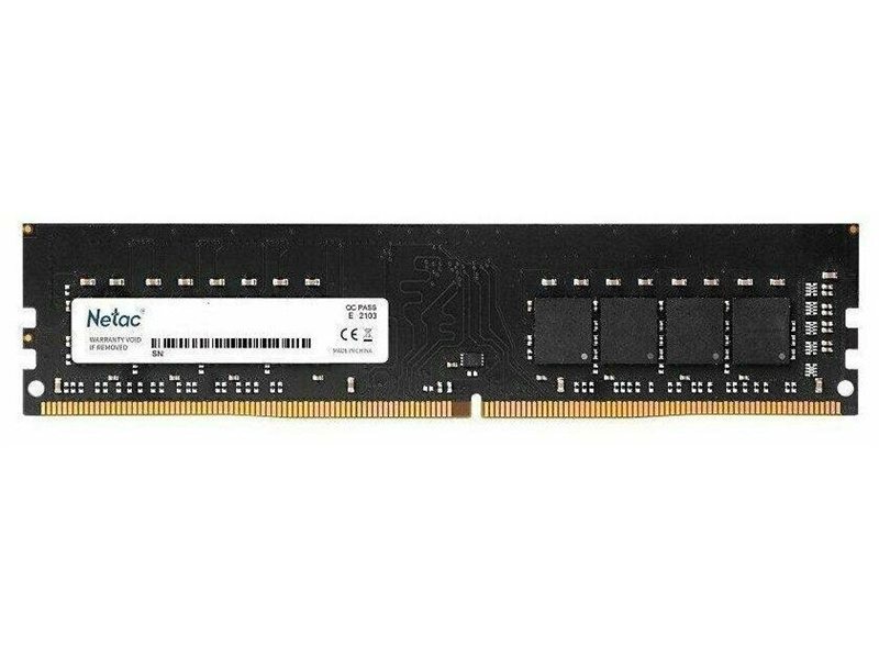Память DDR4 8GB 3200MHz Netac NTBSD4P32SP-08J Basic RTL PC4-25600 CL22 DIMM UDIMM 288-pin 1.2В single rank Ret