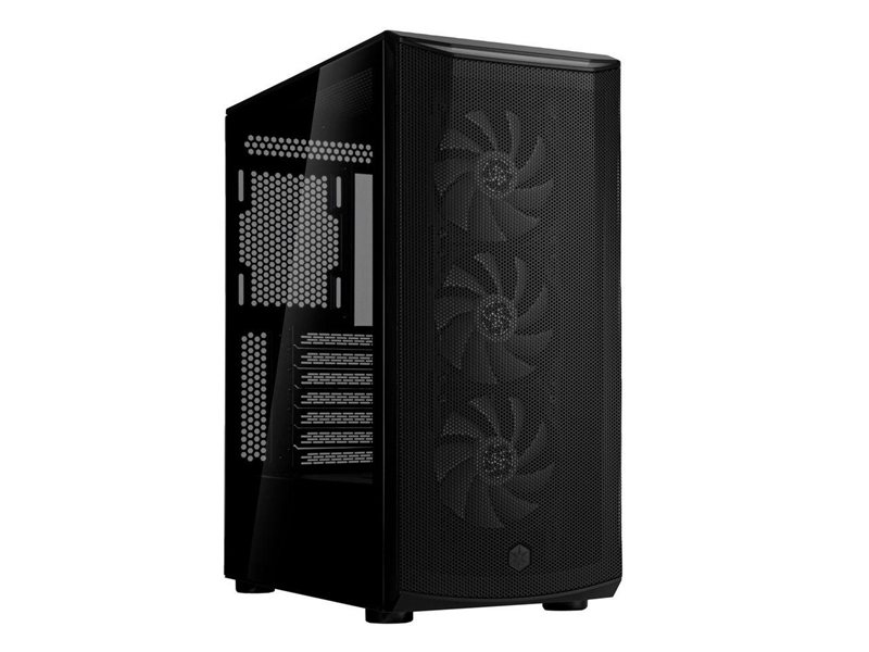 Корпус Silverstone G41FA512ZBG0020 High airflow ATX mid-tower chassis with dual radiator support and ARGB lighting High airflow ATX mid-tower chassis with dual radiator support and ARGB lighting