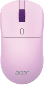 Мышь Acer OMR501 фиолетовый оптическая 1600dpi silent беспров. USB 4but (ZL.MCE11.017)
