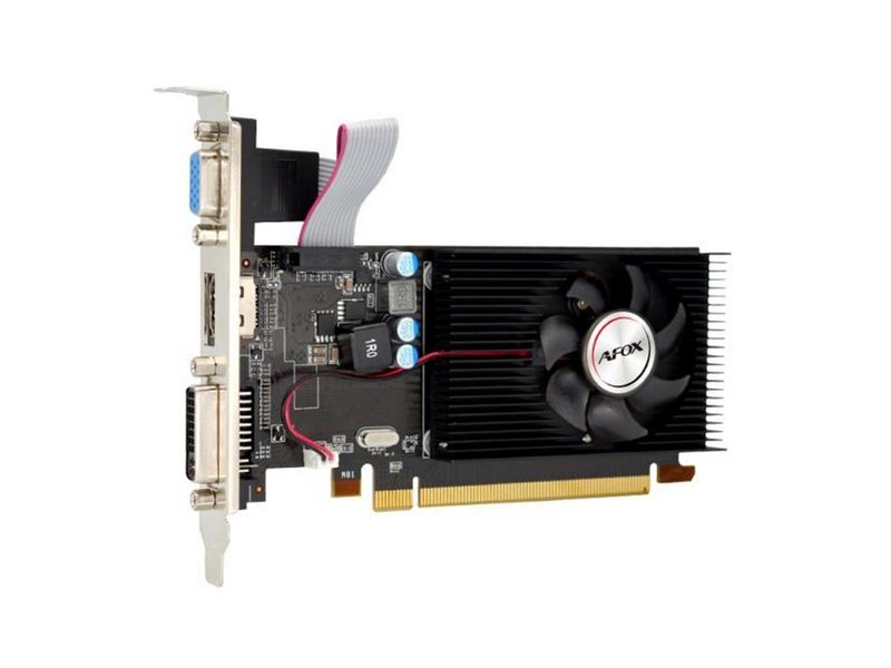 Видеокарта Afox R5 220 2GB DDR3 64Bit, LP Heatsink , RTL (AFR5220-2048D3L9-V2)