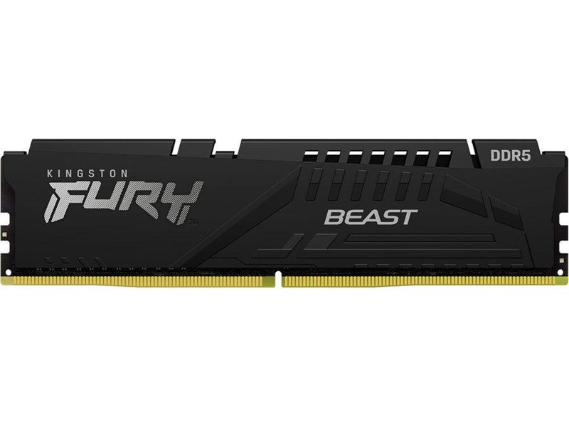 Память DDR5 32GB 5200MHz Kingston KF552C40BB-32 Fury Beast RTL Gaming PC5-41600 CL40 DIMM UDIMM 288-pin 1.25В dual rank с радиатором Ret