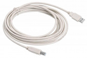 Кабель Buro USB A(m) USB B(m) 5м (USB2.0-AM/BM-5) [USB2.0-AM/BM-5]