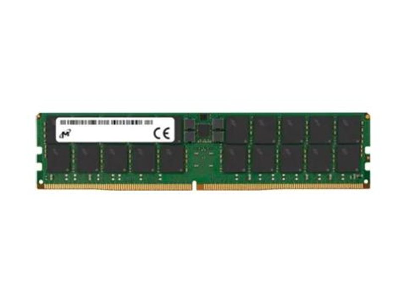 Опертивная память Micron DDR5 RDIMM 64GB 2Rx4 5600 MHz ECC Registered MTC40F2046S1RC56BD2, 1 year, OEM, New Original