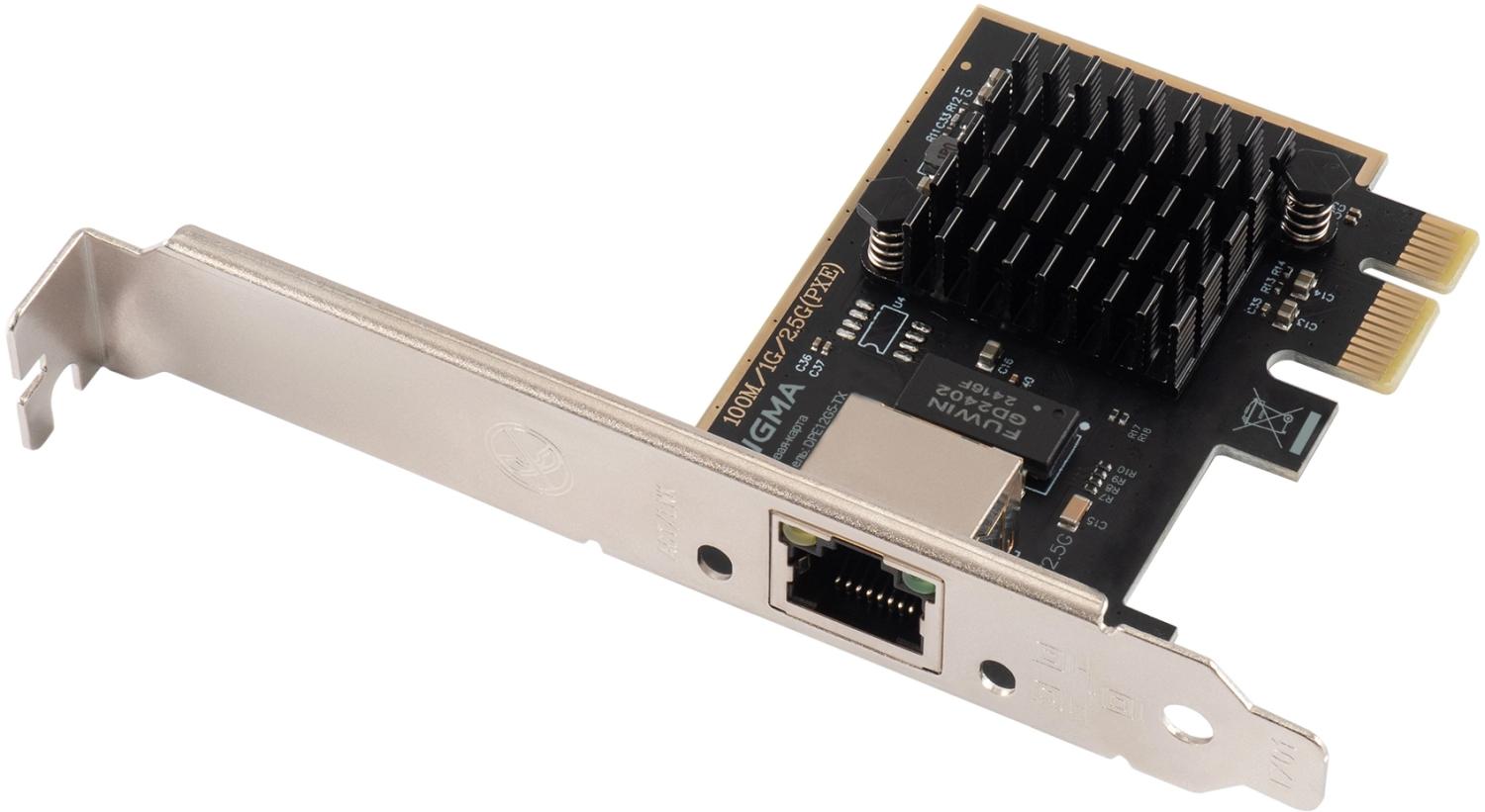 Сетевая карта 2.5G Ethernet Digma DPE12G5-TX PCI Express