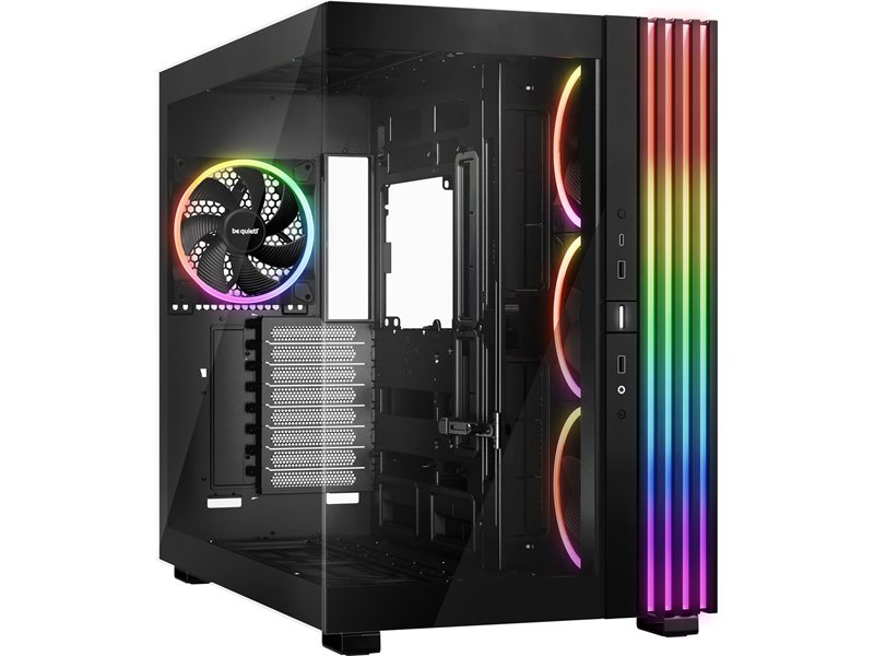 Корпус ПК без блока питания/ Case be quiet! LIGHT BASE 900 FX, Full-Tower, TG, 4x140mm ARGB, 2xUSB-A 3.2, 1xUSB 3.2 Type-C, XL-ATX, E-ATX, ATX, mATX, mITX Black