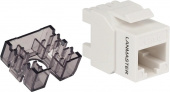 Модуль Lanmaster LAN-OK45U6/180N-WH информ. Keystone RJ45 кат.6 UTP бел.