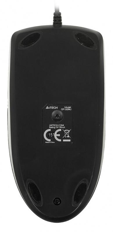 Мышь A4Tech OP-530NU черный оптическая 1200dpi USB 2but
