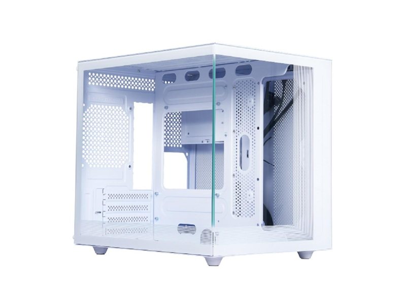 Корпус DEFENDER MINITOWER NovaCube Micro-ATX Mini-ITX  W/O PSU 2хUSB1.1+3.0+audio белый c окном 25102