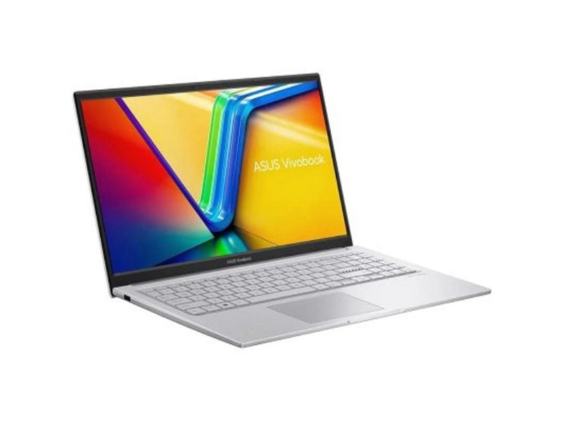 Ноутбук ASUS Vivobook 15 X1504VA-BQ895 Core 5 Processor 120U/DDR4 16GB/512Gb M.2 SSD /15.6" FHD IPS (1920 x 1080)/No OS/Cool Silver/1,7Kg/RU_EN_Keyboard/FingerPrint