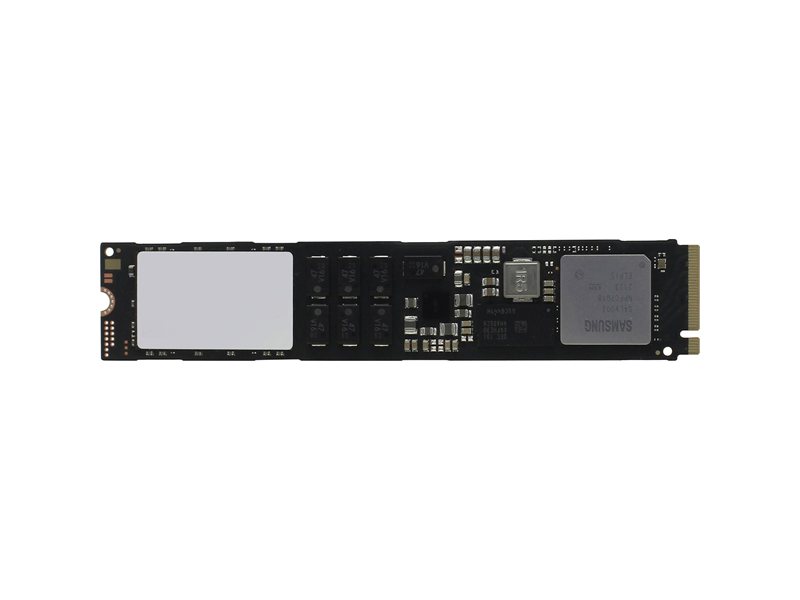 Твердотельный накопитель Samsung Enterprise SSD, M.2, PM9A3, 3840GB (3.84TB), NVMe PCIe 4.0 x4, R5500/W2000Mb/s, IOPS(R4K) 800K/85K, MTBF 2M, 1DWPD/5Y, TBW 7008TB, 22110, OEM, (repl. MZ1LB3T8HMLA-00007)