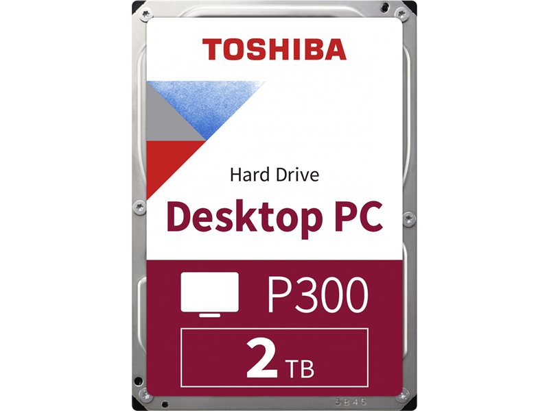 Жесткий диск/ HDD Toshiba SATA3 2Tb 7200 64Mb P300 1 year warranty