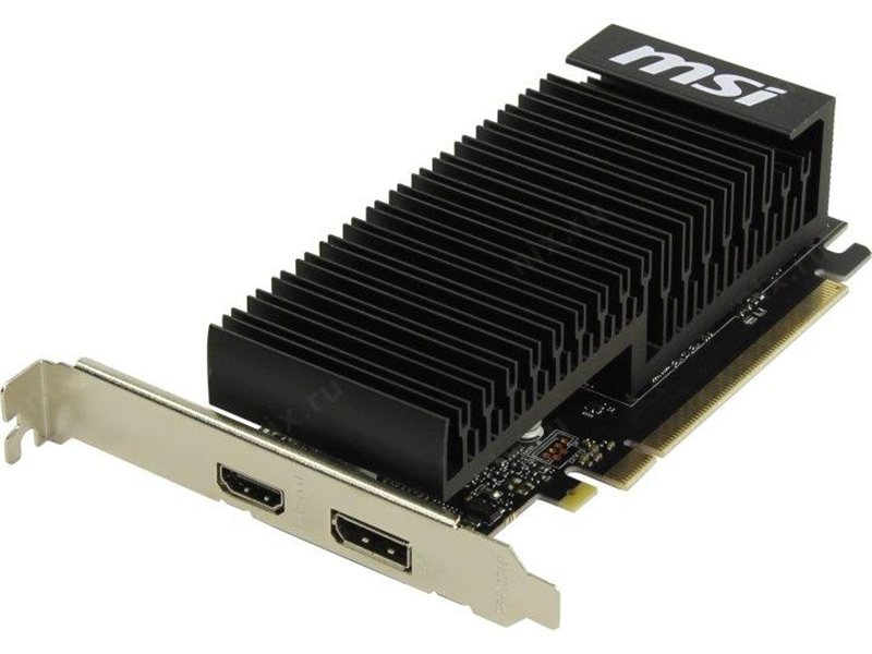 Видеокарта/ GeForce GT 1030 2GHD4 LP OC