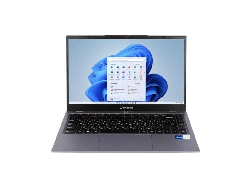Ноутбук IRBIS SmartBook 14NBP02 14" FHD(1920x1080) IPS 300cd,Ultra 5 125U,16Gb LPDDR5-5600,512Gb SSD,Wi-Fi 6+BT5.2,45Wh,Metal case,FP,TPM 2.0, 1 type C full function, 1.55kg,Grey,1y,Win11Pro