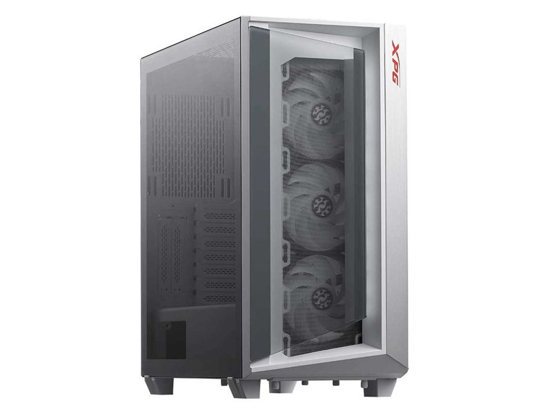 Корпус XPG CRUISER WHITE [CRUISERST-WHCWW] (Midi-Tower, белый, TG, 120mm ARGB fan*3)
