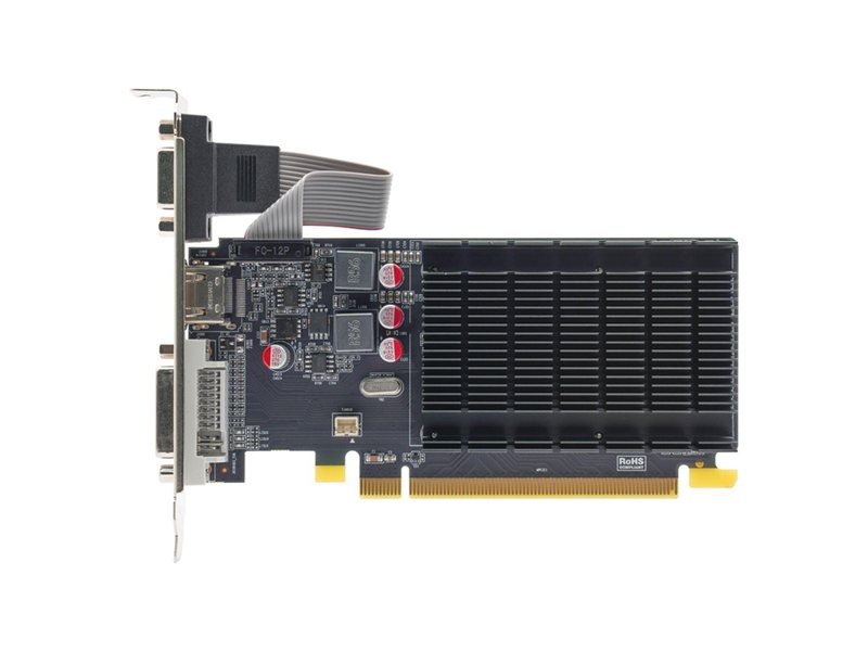 Видеокарта Afox R5 220 2GB DDR3 64bit VGA DVI HDMI LP PASSIVE RTL