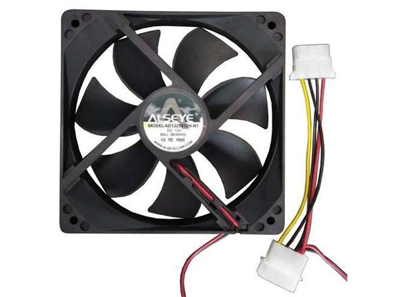 Вентилятор в корпус ALSEYE AD1225B12H-N1 FAN 120mm, 3200rpm, 102.9 CFM, Molex, подшипник, 48dBa OEM{100}