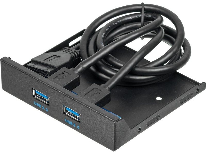 Адаптер USB 2xUSB3.1 Type-C Ret