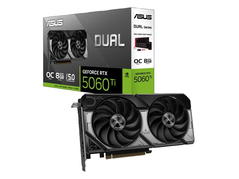 Видеокарта/ DUAL-RTX5060TI-O8G