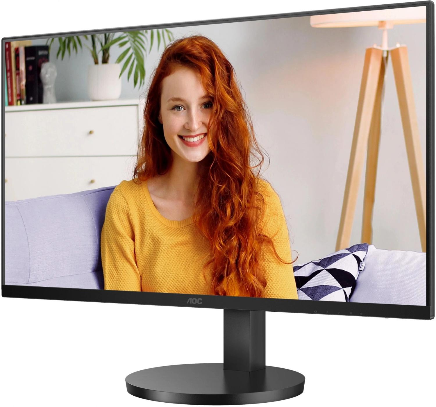 Монитор AOC 27" Basic-Line U27B3AF черный IPS LED 16:9 HDMI M/M матовая HAS 350cd 178гр/178гр 3840x2160 60Hz DP Quad 4K (2160p) 5.2кг