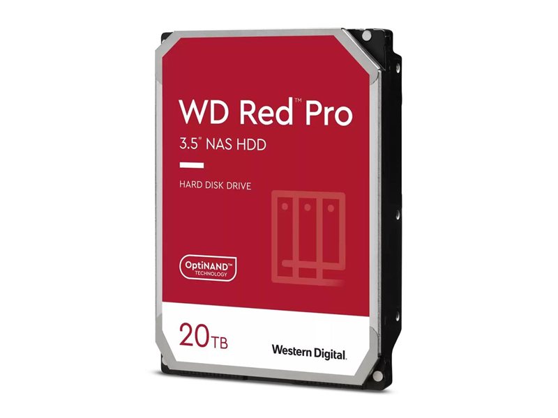Жесткий диск/ HDD WD SATA3 20Tb Red Pro 7200 512Mb 1 year warranty