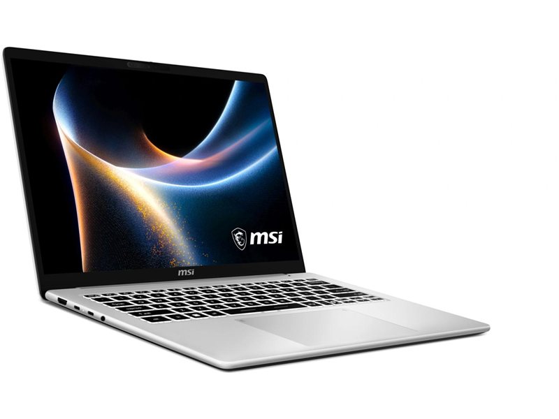 Ноутбук MSI Modern 14S AI+ G3MG-010XRU Core Ultra 7 355 16Gb SSD512Gb Intel Graphics 14" OLED FHD+ (1920x1200) без ОС silver WiFi BT Cam (9S7-14U212-010)
