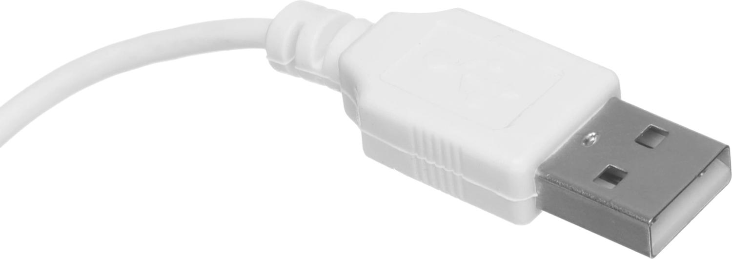 Мышь Оклик 245M белый оптическая 1000dpi USB 3but (471480)