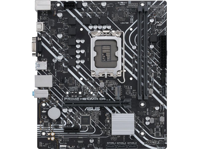 Материнская плата/ PRIME H610M-K D4
