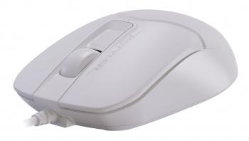 Мышь A4Tech Fstyler FM12S белый оптическая 1200dpi silent USB 3but (FM12S WHITE)