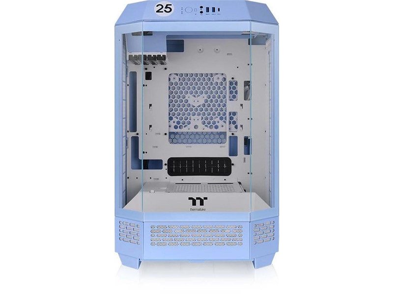 Корпус Thermaltake The Tower 300 Hydrangea голубой без БП mATX 8x120mm 6x140mm 2xUSB3.0 audio bott PSU