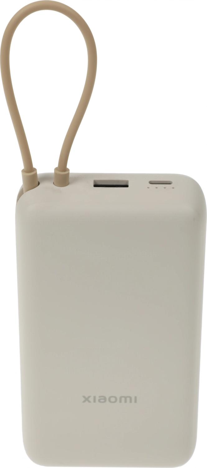 Мобильный аккумулятор Xiaomi BHR8851GL 20000mAh 33W 3A USB-A/USB-C бежевый