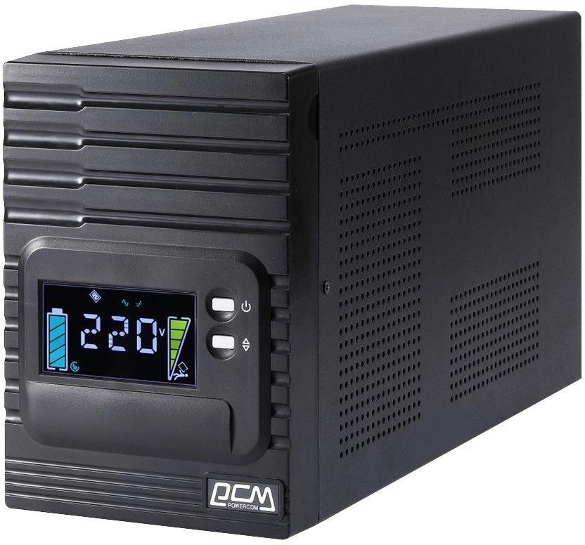 Источник бесперебойного питания Powercom Smart King Pro+ SPT-2000-II LCD 1600Вт 2000ВА черный