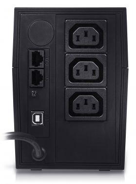 Источник бесперебойного питания Powercom Raptor RPT-1000AP 600Вт 1000ВА черный
