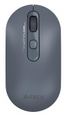 Мышь A4Tech Fstyler FG20 пепельный/синий оптическая 2000dpi беспров. USB для ноутбука 4but (FG20 ASH BLUE)