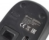 Мышь Оклик 665MW черный/красный оптическая 1600dpi беспров. USB для ноутбука 3but (1025135)