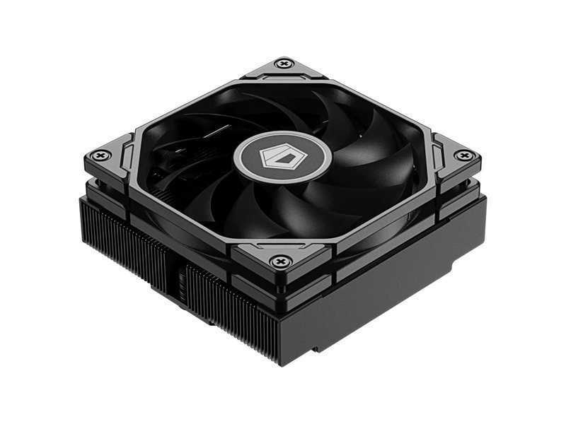 Cooler ID-Cooling IS-47-XT / V2 LGA1700/1200/115X/AM4 низкопрофильный высота 47mm  TDP 95W, PWM, 4 тепл.трубки + медная база, FAN 92mm, черный) BOX