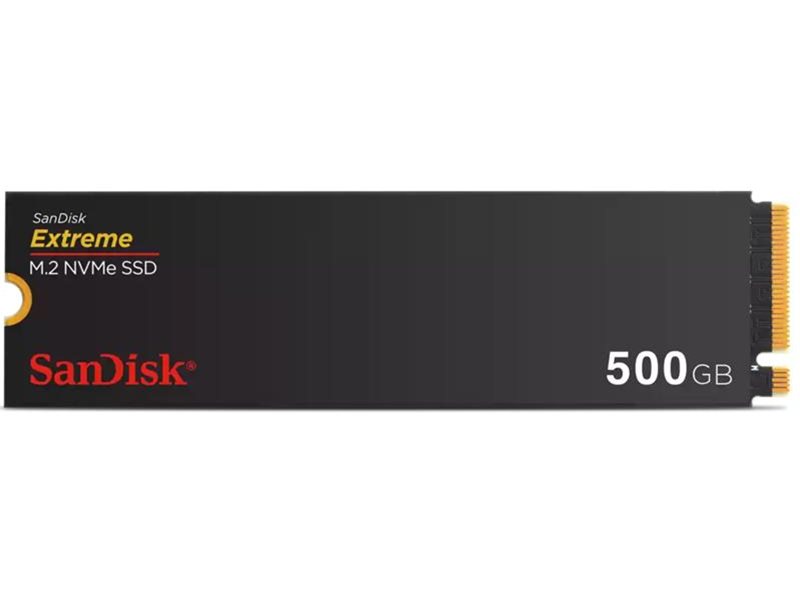 Твердотельный накопитель SanDisk SSD Extreme M.2 2280 NVMe 500Gb, 5000MBs/4000MBs TBW 300, SDSSDX3N-500G-G26, 1 year
