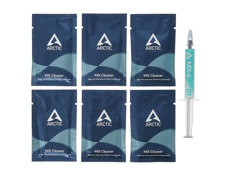 Термопаста MX-6 Thermal Compound 4-gramm with 6pcs MX Cleaner ACTCP00084A