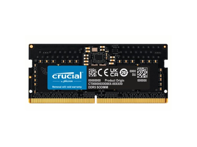 Crucial DDR5 SODIMM 8Gb 5600MHz CT8G56C46S5 CL46