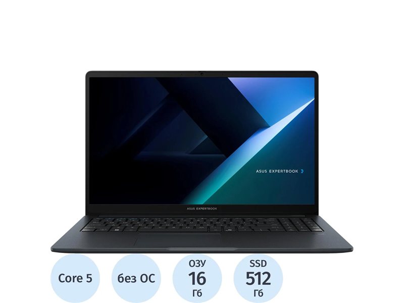 ASUS ExpertBook Essential B1503CVA-S77900 [90NX0801-M08ZD0 ] Grey 15.6 {FHD  Core 5 120U 16GB/ 512GB M.2 2280 NVMe PCIe 4.0 SSD/ Intel UHD Graphics //No OS}