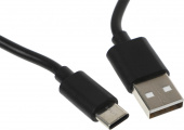 Кабель Buro BU-USB-AC-2M USB (m)-USB Type-C (m) 2м черный