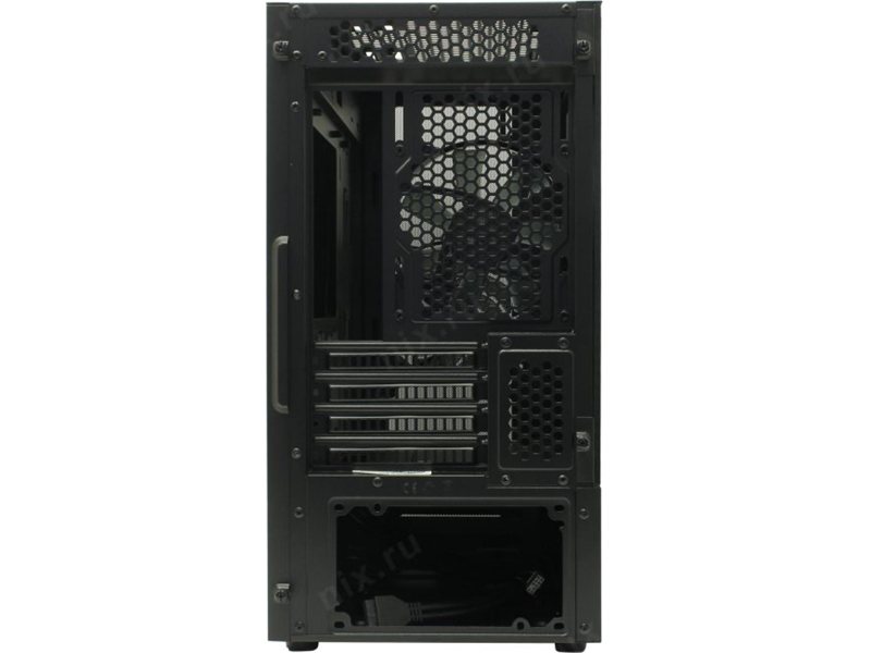 Корпус Cooler Master MasterBox NR400 w/o ODD черный без БП mATX 4x120mm 4x140mm 2xUSB3.0 audio bott PSU