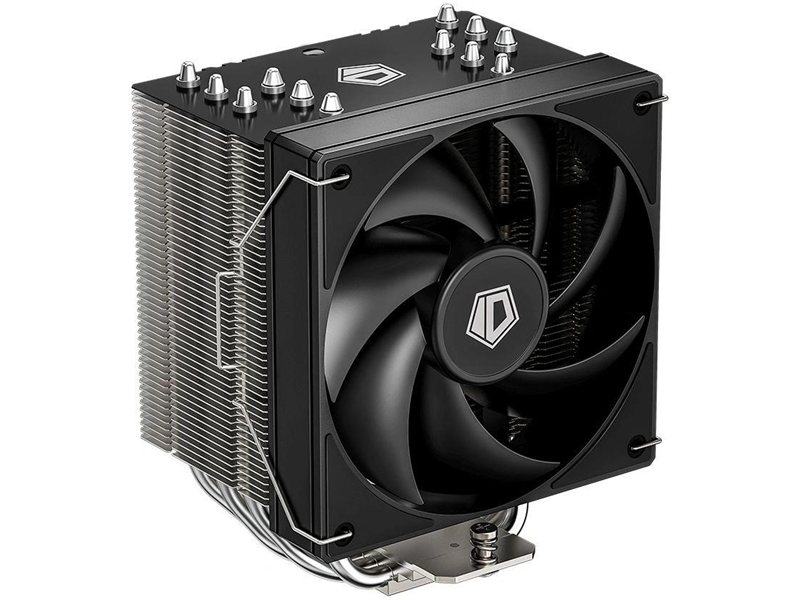 Устройство охлаждения(кулер) ID-Cooling SE-610-XT Basic Soc-AM5/AM4/1200/1700/1851 серебристый/черный 4-pin 29.85dB Al+Cu 250W 900gr Ret