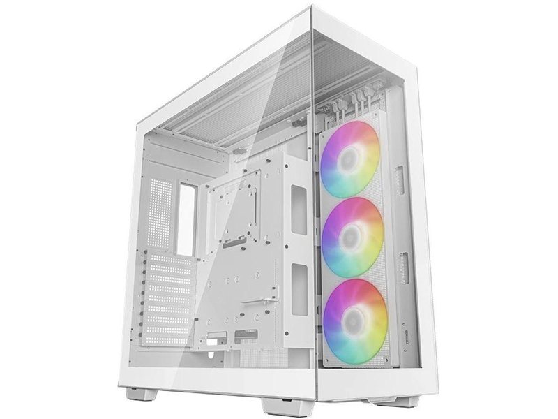 Корпус Deepcool CH780 белый ATX 9x120mm 9x140mm 4x180mm 4x200mm 4xUSB3.0 audio bott PSU [R-CH780-WHADE41-G-1]
