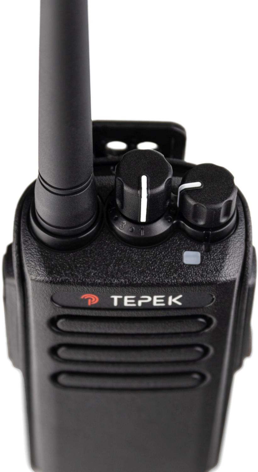 Рация Терек РК-322-DMR Pro 1024кан. аккум. сигн.Цифровой/Аналоговый черный