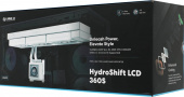 Система водяного охлаждения Lian-Li HydroShift LCD 360S Soc-AM5/AM4/1700/1851 белый 4-pin 29.8dB Al+Cu LCD 330W Ret (G89.GHSLCD36SW.R0)