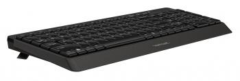 Клавиатура A4Tech FK15 черный USB (FK15 BLACK) кабель 1.5м